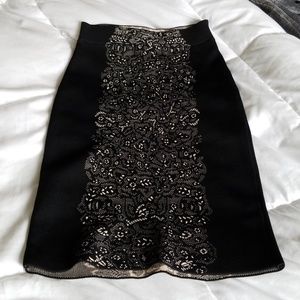 Printed Bodycon skirt